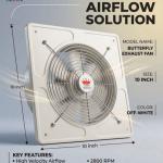 Adjust fan (Butterfly exhaust fan-10")