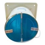 High speed exhaust fan 6" with shutter